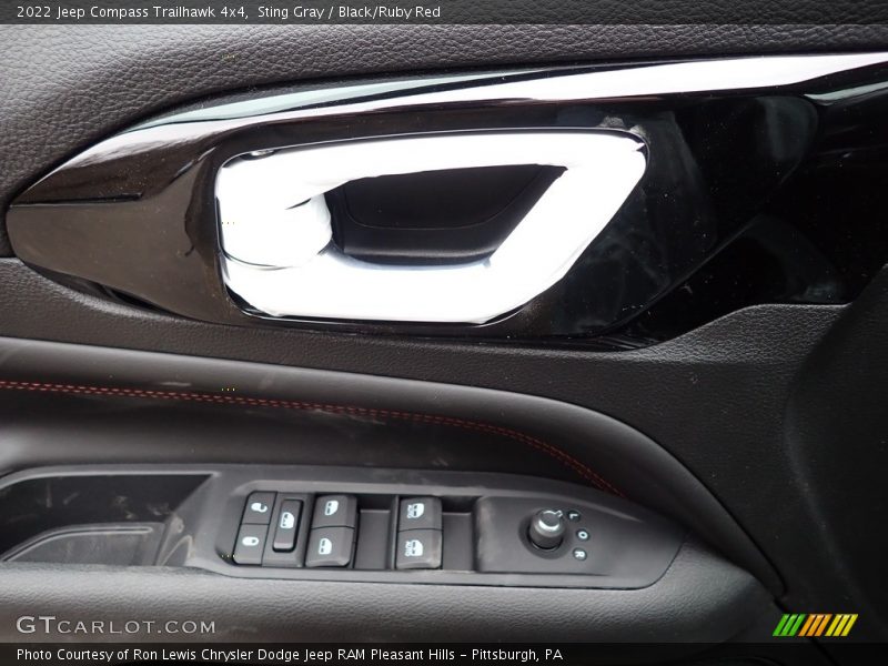 Sting Gray / Black/Ruby Red 2022 Jeep Compass Trailhawk 4x4