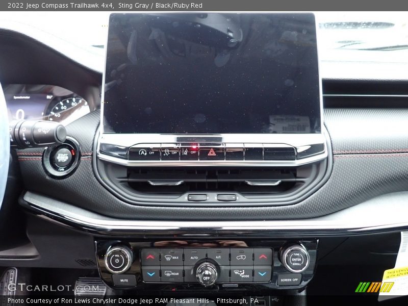 Sting Gray / Black/Ruby Red 2022 Jeep Compass Trailhawk 4x4