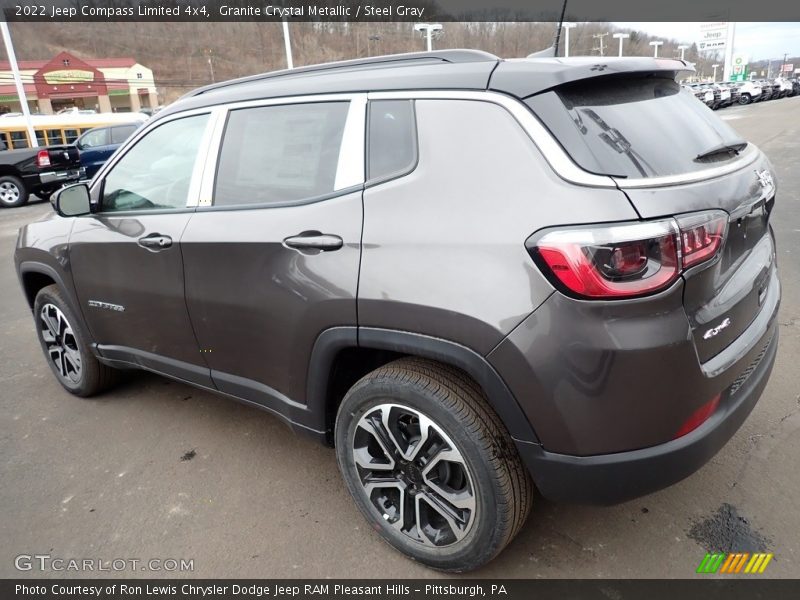 Granite Crystal Metallic / Steel Gray 2022 Jeep Compass Limited 4x4
