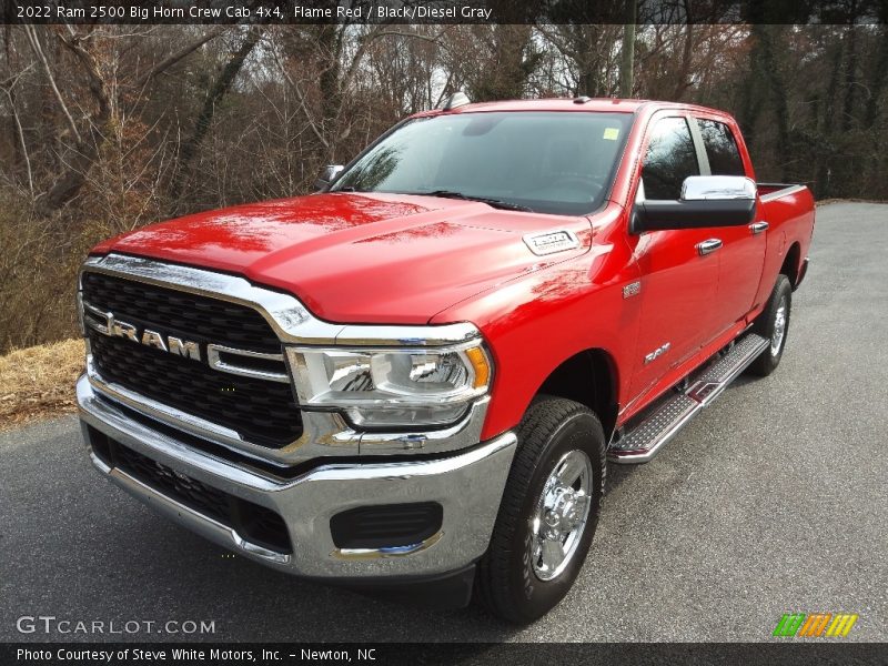 Flame Red / Black/Diesel Gray 2022 Ram 2500 Big Horn Crew Cab 4x4