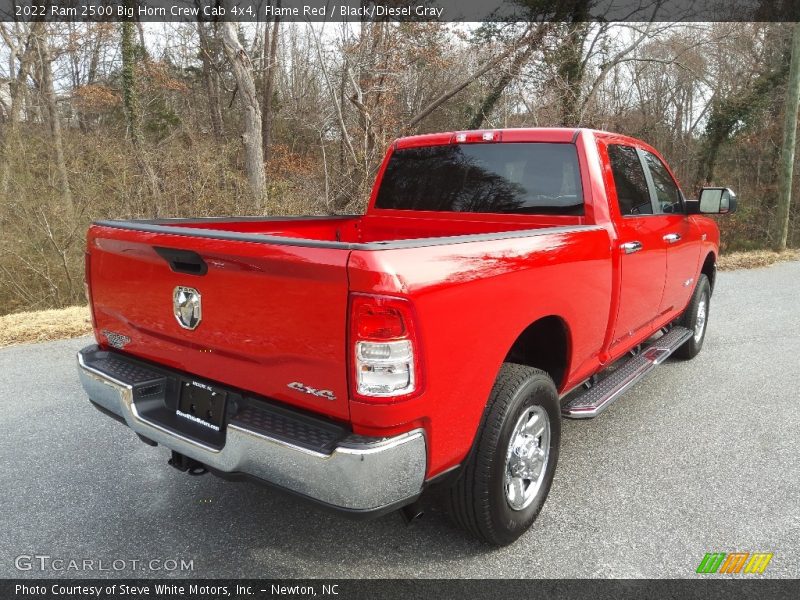Flame Red / Black/Diesel Gray 2022 Ram 2500 Big Horn Crew Cab 4x4