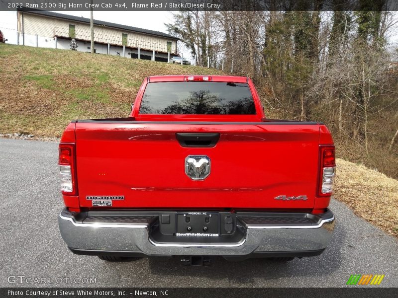 Flame Red / Black/Diesel Gray 2022 Ram 2500 Big Horn Crew Cab 4x4