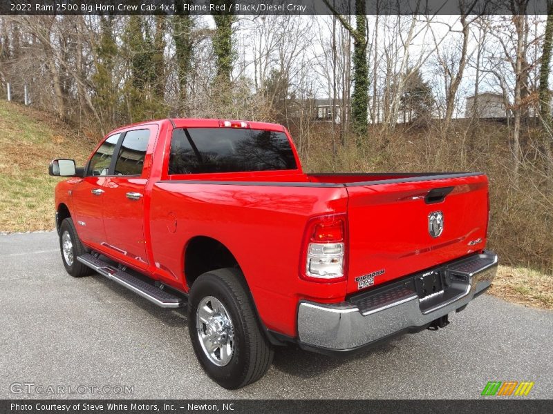 Flame Red / Black/Diesel Gray 2022 Ram 2500 Big Horn Crew Cab 4x4