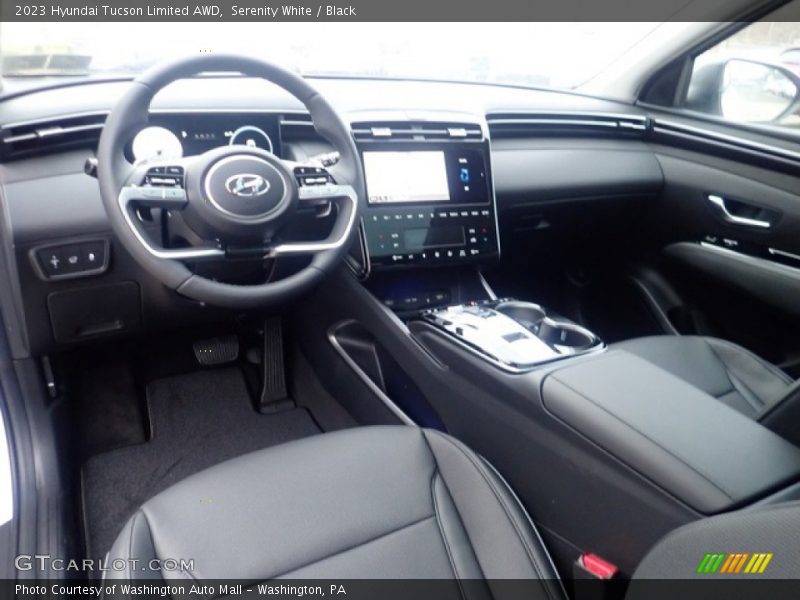 Serenity White / Black 2023 Hyundai Tucson Limited AWD