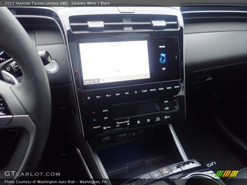 Serenity White / Black 2023 Hyundai Tucson Limited AWD
