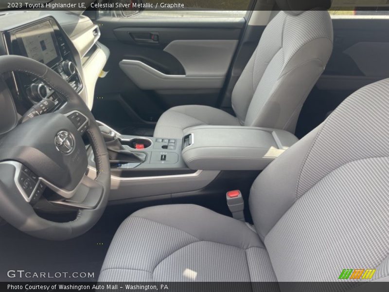 Celestial Silver Metallic / Graphite 2023 Toyota Highlander LE