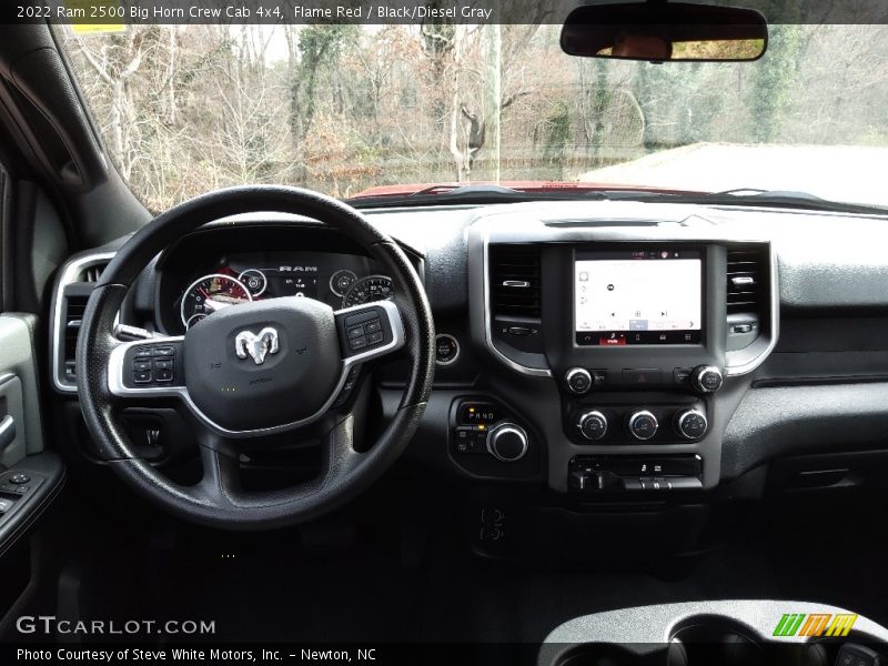 Flame Red / Black/Diesel Gray 2022 Ram 2500 Big Horn Crew Cab 4x4