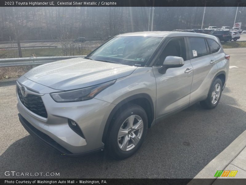 Celestial Silver Metallic / Graphite 2023 Toyota Highlander LE