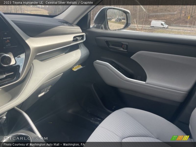 Celestial Silver Metallic / Graphite 2023 Toyota Highlander LE