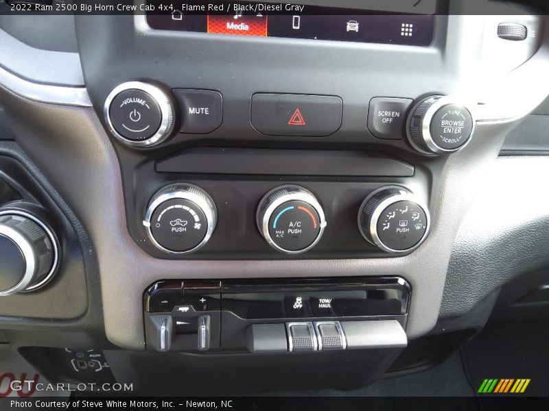 Flame Red / Black/Diesel Gray 2022 Ram 2500 Big Horn Crew Cab 4x4