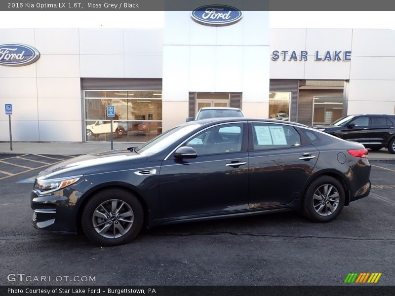 Moss Grey / Black 2016 Kia Optima LX 1.6T