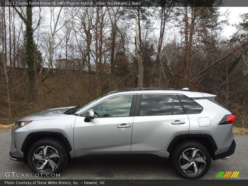  2021 RAV4 Prime SE AWD Plug-In Hybrid Silver Sky Metallic