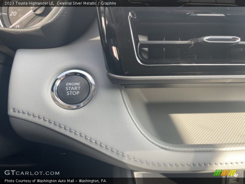 Celestial Silver Metallic / Graphite 2023 Toyota Highlander LE