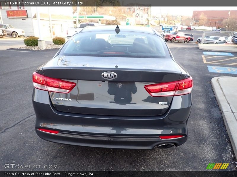 Moss Grey / Black 2016 Kia Optima LX 1.6T