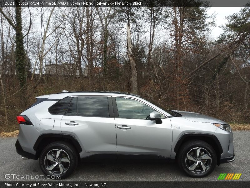  2021 RAV4 Prime SE AWD Plug-In Hybrid Silver Sky Metallic