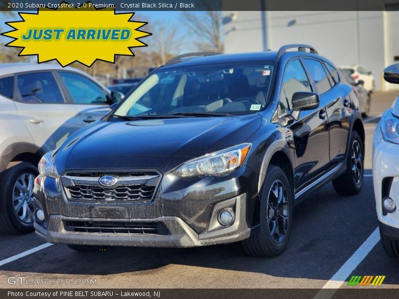 Crystal Black Silica / Black 2020 Subaru Crosstrek 2.0 Premium