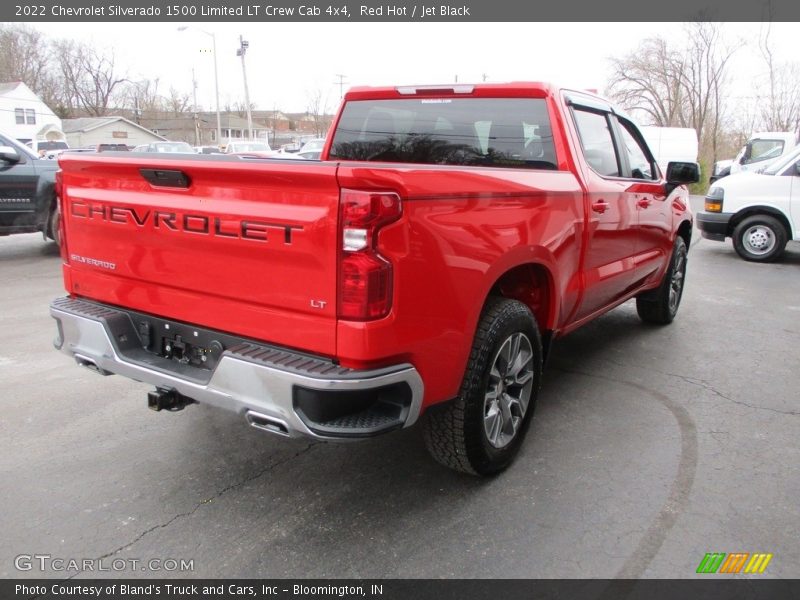 Red Hot / Jet Black 2022 Chevrolet Silverado 1500 Limited LT Crew Cab 4x4
