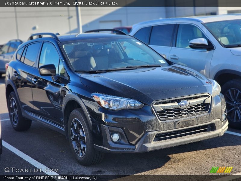 Crystal Black Silica / Black 2020 Subaru Crosstrek 2.0 Premium