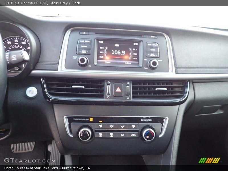 Controls of 2016 Optima LX 1.6T