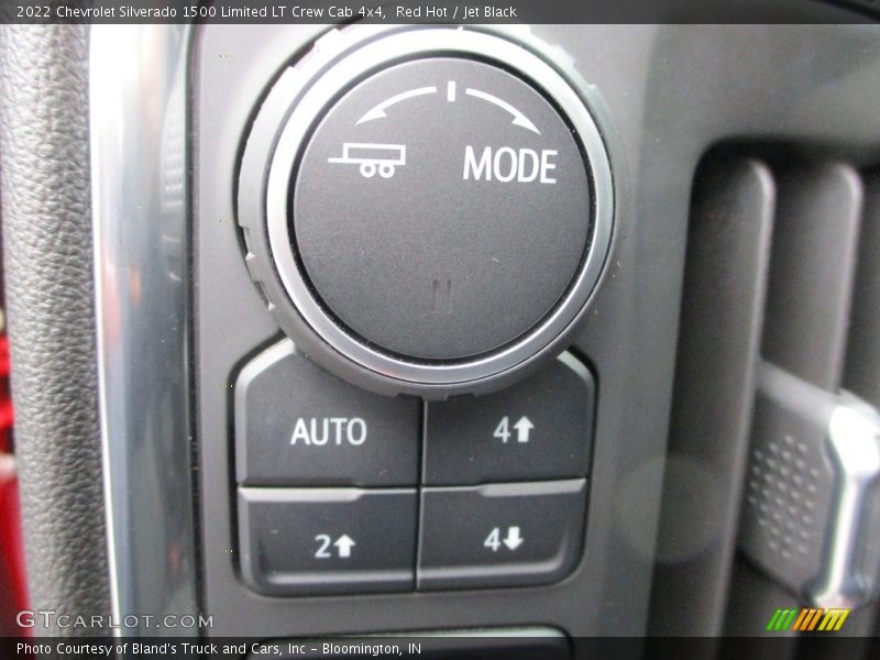 Red Hot / Jet Black 2022 Chevrolet Silverado 1500 Limited LT Crew Cab 4x4