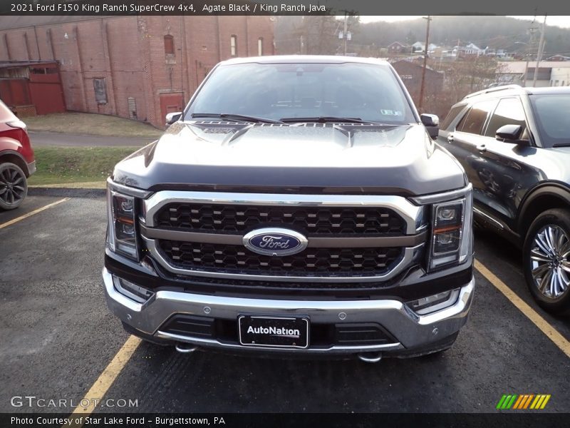 Agate Black / King Ranch Java 2021 Ford F150 King Ranch SuperCrew 4x4