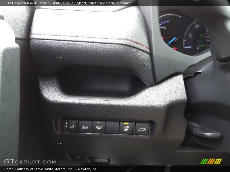Controls of 2021 RAV4 Prime SE AWD Plug-In Hybrid