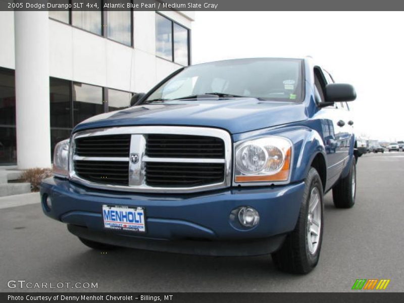 Atlantic Blue Pearl / Medium Slate Gray 2005 Dodge Durango SLT 4x4