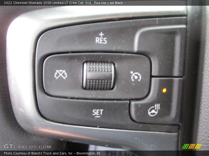 Red Hot / Jet Black 2022 Chevrolet Silverado 1500 Limited LT Crew Cab 4x4