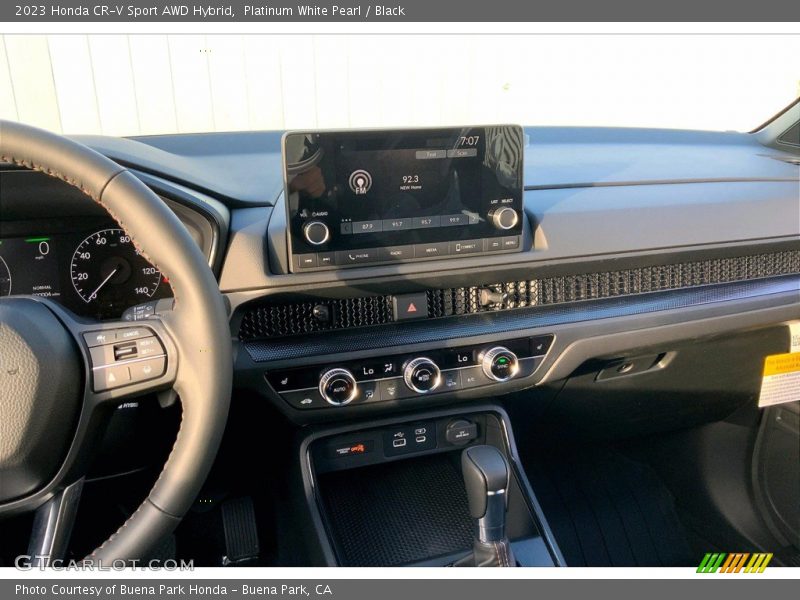Controls of 2023 CR-V Sport AWD Hybrid