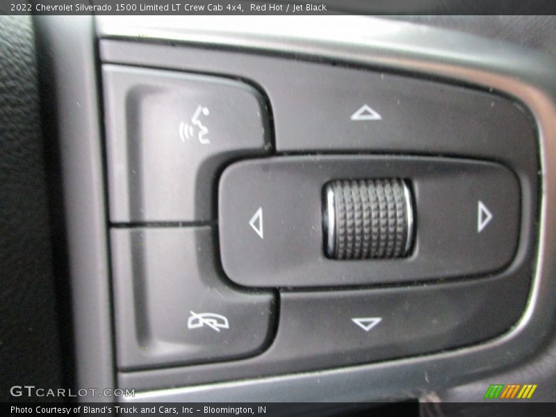 Red Hot / Jet Black 2022 Chevrolet Silverado 1500 Limited LT Crew Cab 4x4