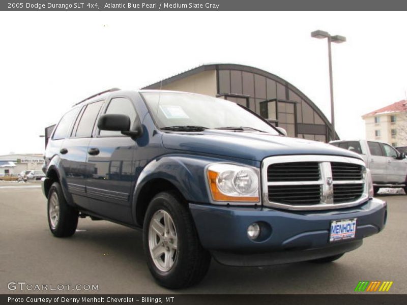 Atlantic Blue Pearl / Medium Slate Gray 2005 Dodge Durango SLT 4x4