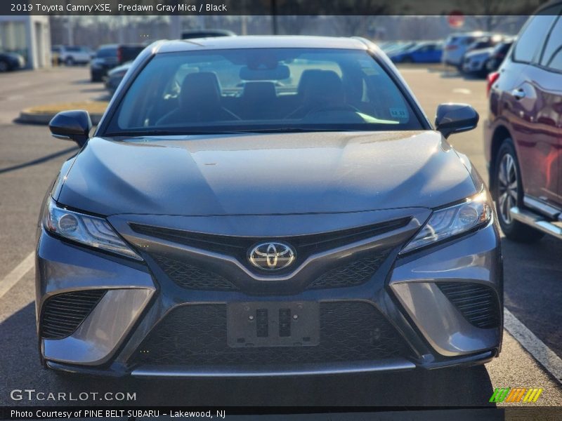 Predawn Gray Mica / Black 2019 Toyota Camry XSE