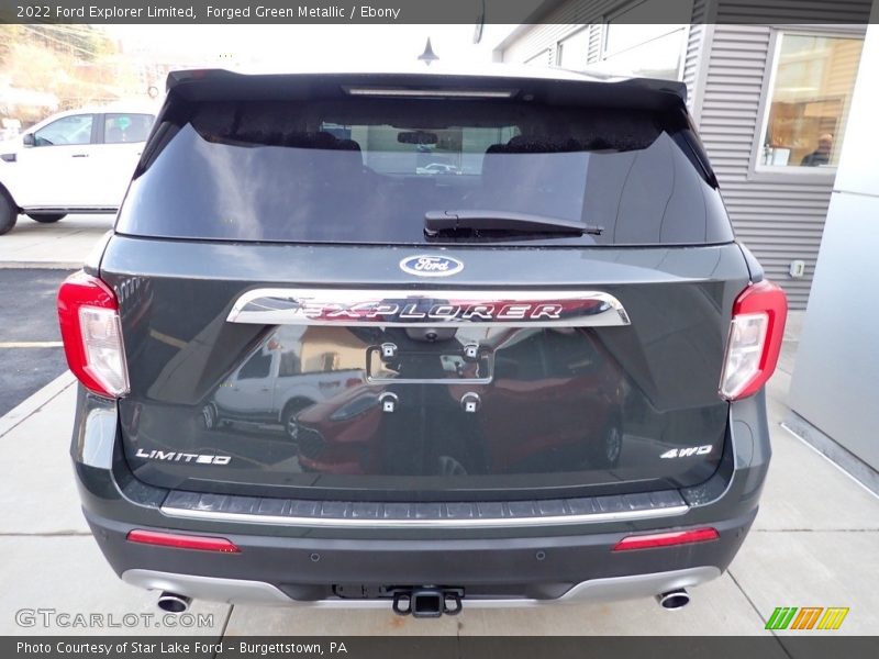 Forged Green Metallic / Ebony 2022 Ford Explorer Limited