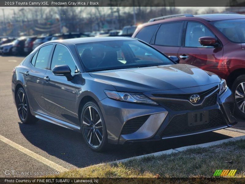 Predawn Gray Mica / Black 2019 Toyota Camry XSE