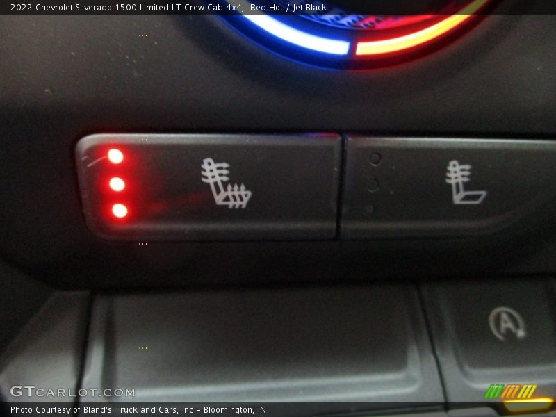 Red Hot / Jet Black 2022 Chevrolet Silverado 1500 Limited LT Crew Cab 4x4