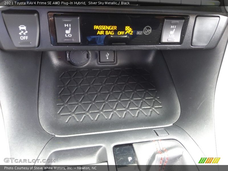 Controls of 2021 RAV4 Prime SE AWD Plug-In Hybrid