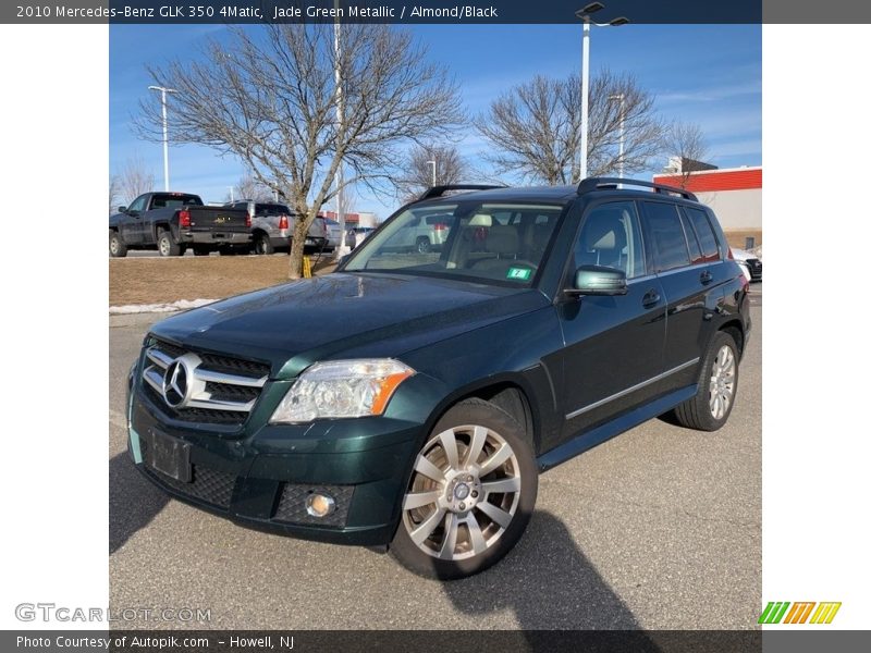 Jade Green Metallic / Almond/Black 2010 Mercedes-Benz GLK 350 4Matic