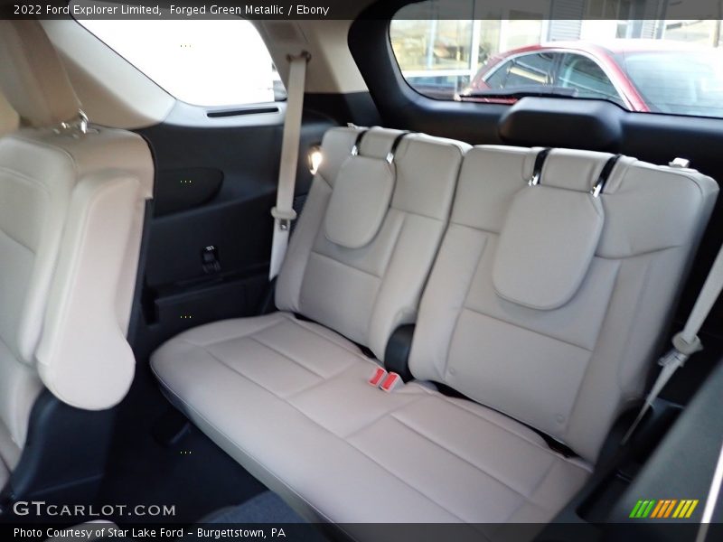 Rear Seat of 2022 Explorer Limited