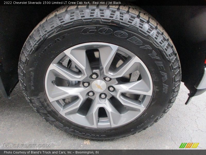 Red Hot / Jet Black 2022 Chevrolet Silverado 1500 Limited LT Crew Cab 4x4