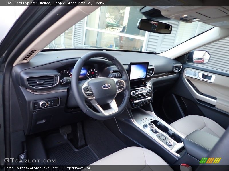 Front Seat of 2022 Explorer Limited