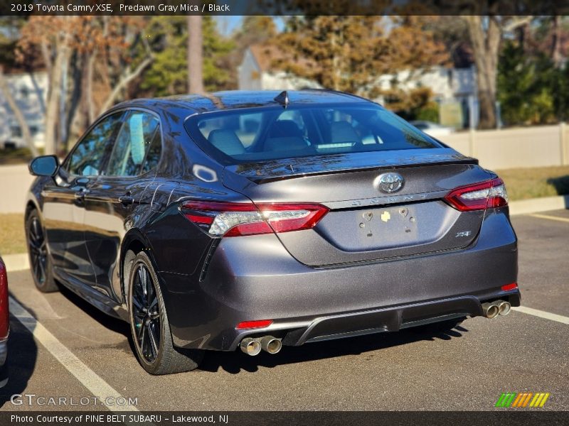 Predawn Gray Mica / Black 2019 Toyota Camry XSE