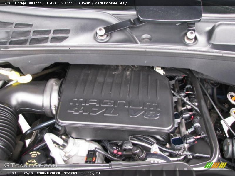 Atlantic Blue Pearl / Medium Slate Gray 2005 Dodge Durango SLT 4x4