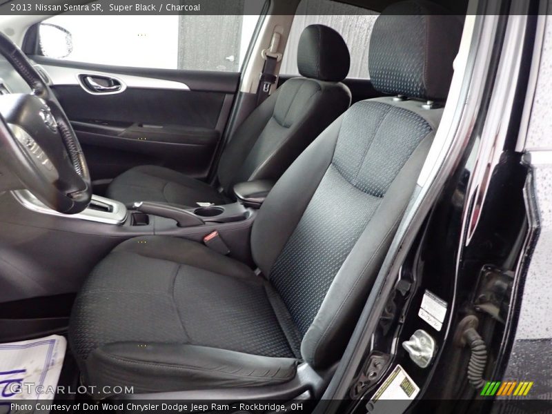 Super Black / Charcoal 2013 Nissan Sentra SR