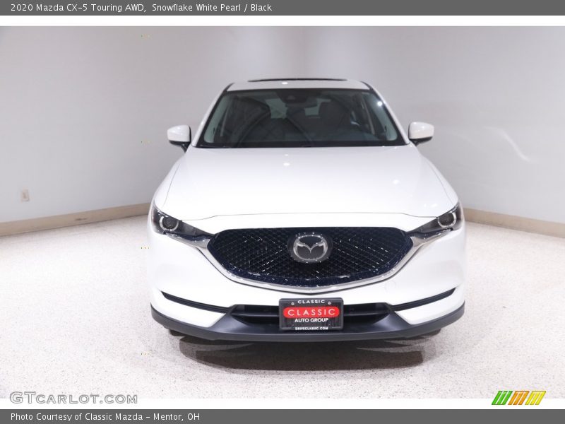 Snowflake White Pearl / Black 2020 Mazda CX-5 Touring AWD