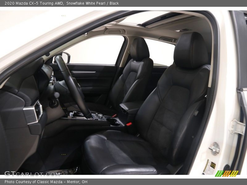 Snowflake White Pearl / Black 2020 Mazda CX-5 Touring AWD