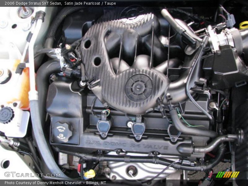 Satin Jade Pearlcoat / Taupe 2006 Dodge Stratus SXT Sedan