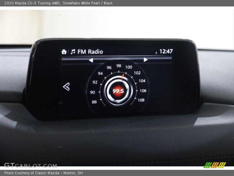 Snowflake White Pearl / Black 2020 Mazda CX-5 Touring AWD