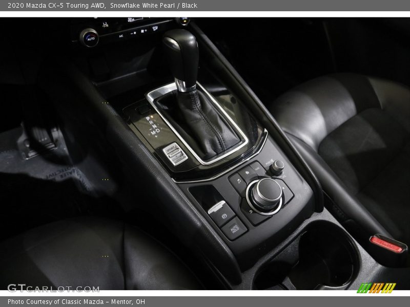 Snowflake White Pearl / Black 2020 Mazda CX-5 Touring AWD