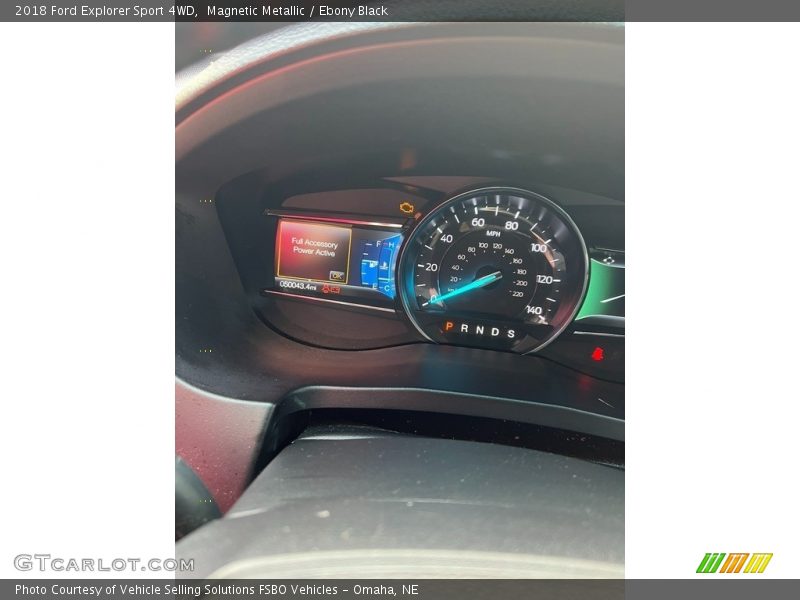 Magnetic Metallic / Ebony Black 2018 Ford Explorer Sport 4WD