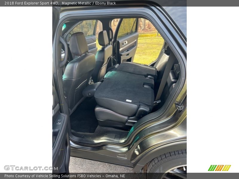Magnetic Metallic / Ebony Black 2018 Ford Explorer Sport 4WD